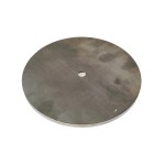 Base ultra-fine de Ø160mm x 6mm de hauteur avec trou central