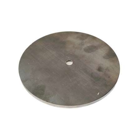 Base ultra-fine de Ø160mm x 6mm de hauteur avec trou central