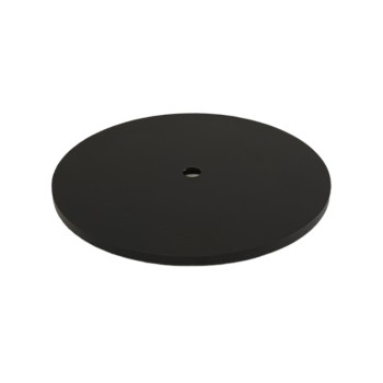 Base ultra-fine de Ø160mm x 6mm de hauteur avec trou central