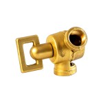 Rotule en laiton Ø 16 x 6mm M10/100 avec ailettes carrées