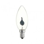 Ampoule flamme effet bougie E14 1W