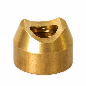 Adaptateur en laiton M10/100 avec siège concave 13mm x 9mm