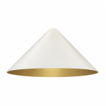 Cloche en métal de 330 mm de diamètre pour lampes