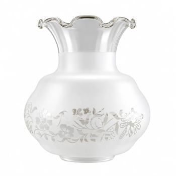 Tulipe en verre Mademoiselle acide Ø120 × 140 mm ouverture Ø55 mm