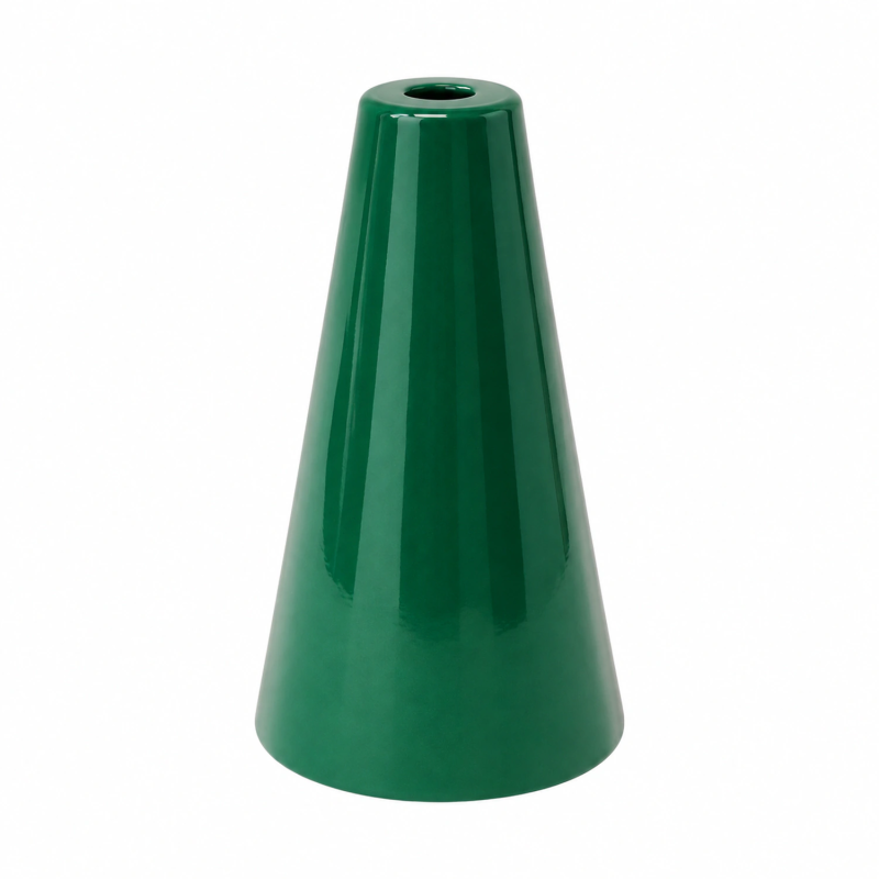 Cône en fer pour lampes Ø60 × 105 mm en plusieurs couleurs