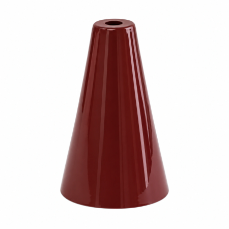 Cône en fer pour lampes Ø60 × 105 mm en plusieurs couleurs