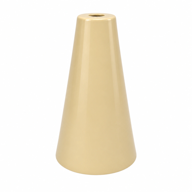 Cône en fer pour lampes Ø60 × 105 mm en plusieurs couleurs