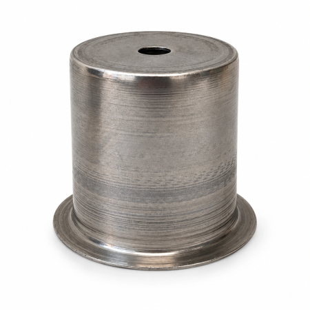 Couvercle cylindrique avec aile en fer Ø65 × 50 mm