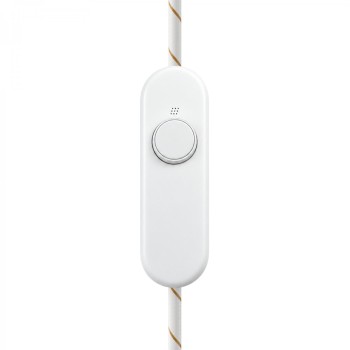 Régulateur universel avec commande rotative pour lampes de table LED et incandescentes