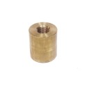 Rallonge métallique en laiton avec filetage intérieur de 24 mm de hauteur.