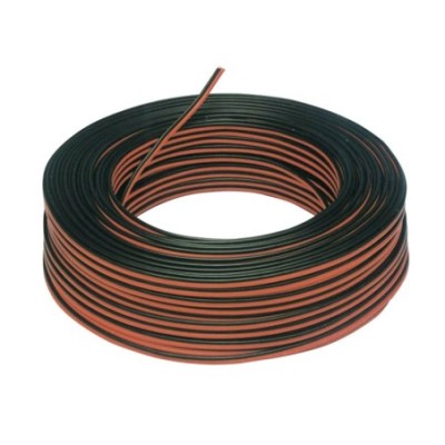 Bobina 100 mts cable paralelo bicolor de varias secciones