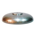 Cloche en fer brut de 70 mm de hauteur x 430 mm de diamètre