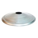 Cloche en fer brut, 35 mm de hauteur x 230 mm de diamètre