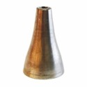 Cloche en fer pour ampoules de 90mm x 55mm de diamètre
