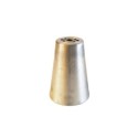Cloche en métal en aluminium de 110 mm de hauteur sur 80 mm de diamètre.
