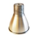 Cloche en aluminium de 150 mm de hauteur x 125 mm de diamètre