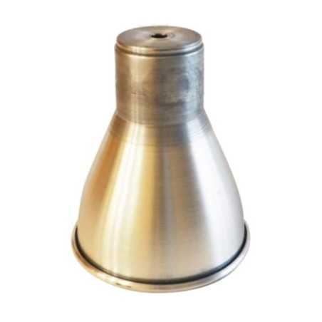 Cloche en aluminium de 150 mm de hauteur x 125 mm de diamètre