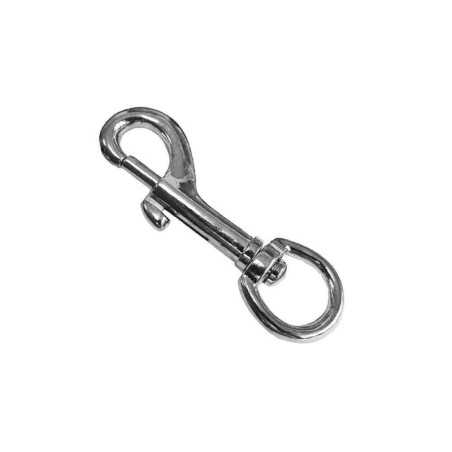 Mousqueton avec clip et rotule pour lampes 16 x 75mm 5/8"