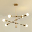 Distributeur à deux sorties en laiton pour le montage de lampes.