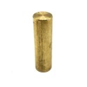 Pièce finale cylindrique décorative en laiton et 40 mm d'hauteur