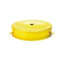 Support globes en laiton 117mm x 22mm avec vis