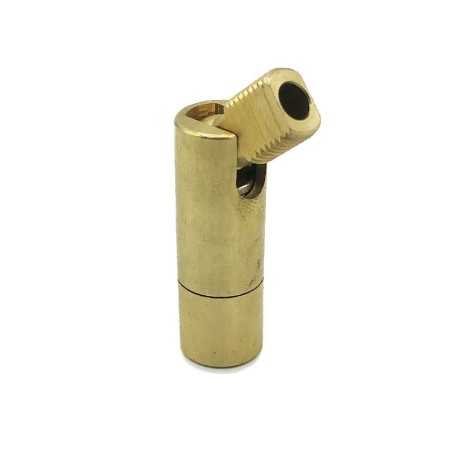 Rotule en laiton avec tête rotative et 46mm hauteur
