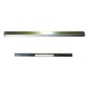 Support métallique en fer brut 1000mm long x 35mm large