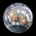 Globe en verre 350mm transparent ouverture 270mm