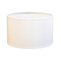 Abat-jour textile couleur blanche 300mm x 180mm hauteur