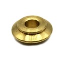 Pièce en laiton anneau à enfiler 30 mm diamètre x 10 mm haut.