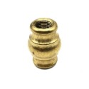 Cylindre en laiton fileté 20 mm diamètre x 27 mm haut.