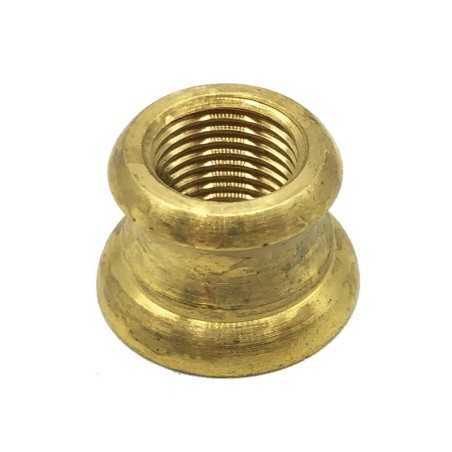 Cylindre en laiton fileté 16 mm diamètre x 11 mm haut.