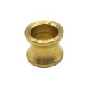 Cylindre en laiton à enfiler 15 mm de diamètre x 12 mm haut.