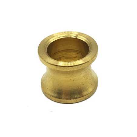 Cylindre en laiton à enfiler 15 mm de diamètre x 12 mm haut.