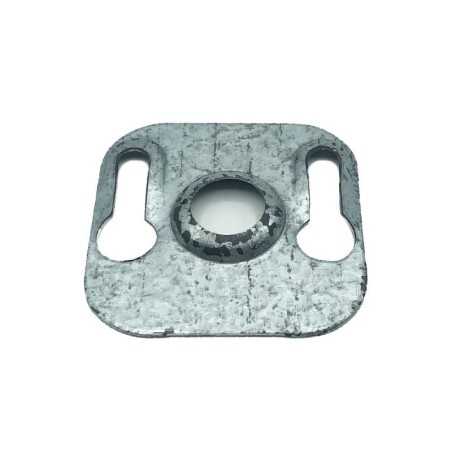 Plaque en métal 40mm avec ouvertures pour la fixation au mur