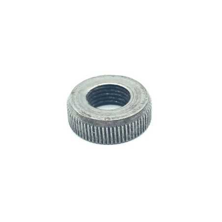 Rondelle en fer filetée avec relief dans le bord 18 mm x 6 mm