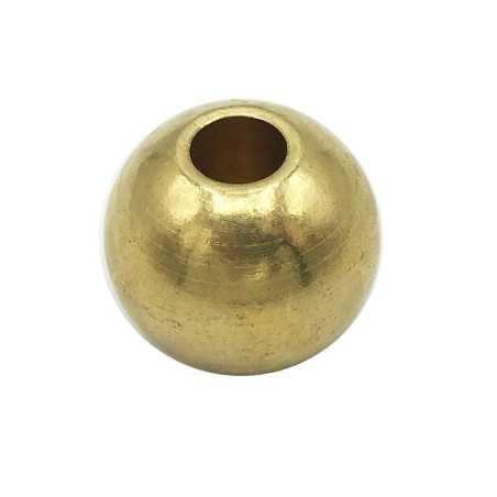Pièce à enfiler en laiton 30 mm diamètre