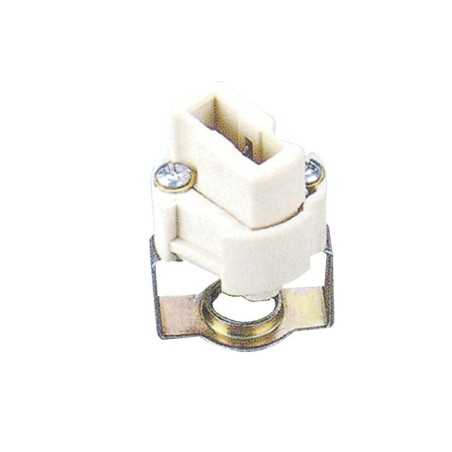 Douille en porcelaine de type G9 avec cadre 10/100