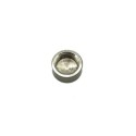 Pièce finale en acier mat 13 mm diamètre filetage 10/100