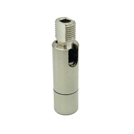 Rotule articulée en acier mat 50 mm x 13 mm articulée