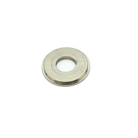 Rondelle en acier mat intérieur lisse 25 mm diamètre