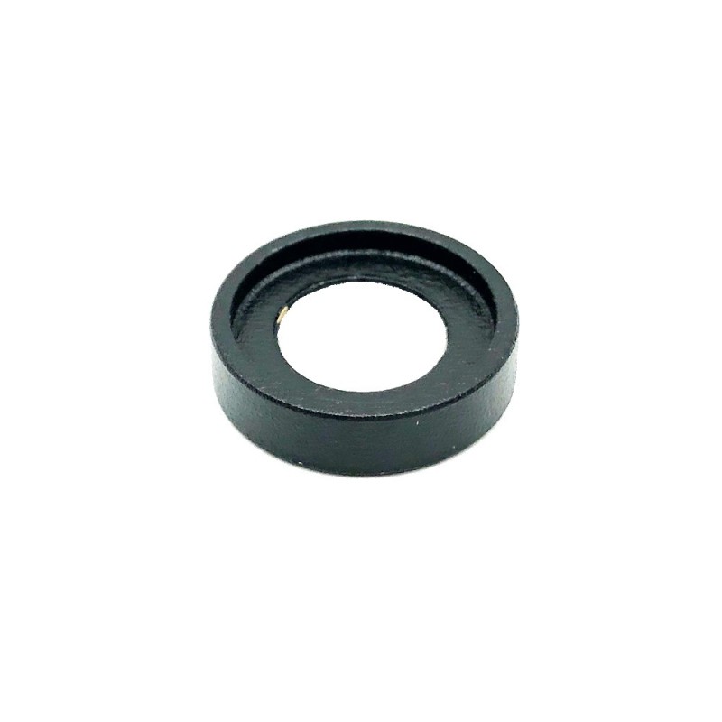 Rondelle noire pour tube en métal de 20 mm de diamètre