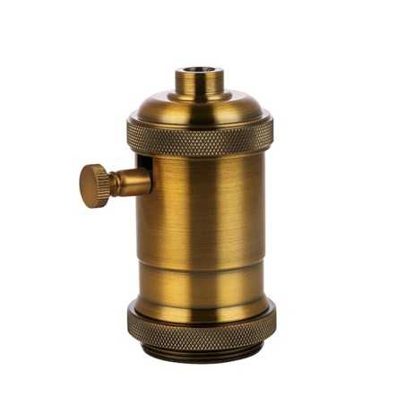 Douille métal E27 variateur intégré pour abat-jour