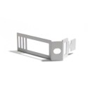 Pince de serrage en métal blanc pour tube de 20mm