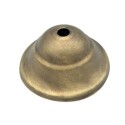 Support métallique en vieux or classique de 90 mm avec une sortie