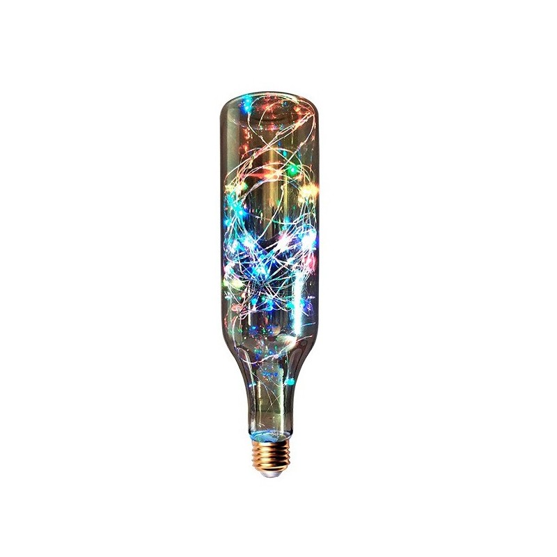 Ampoule LED bouteille cordon lumière multicolore 246mm