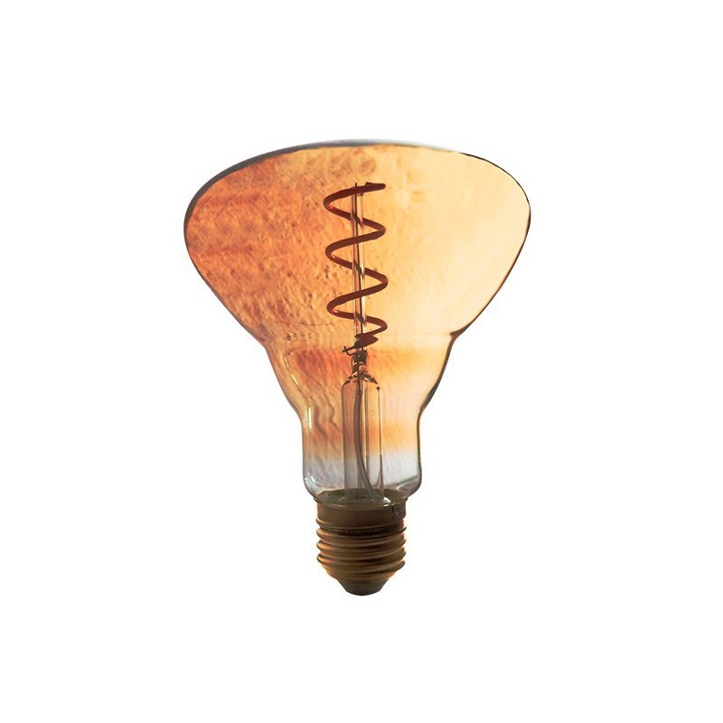 Ampoule decorative LED 4W E27 verre ambre 135mm