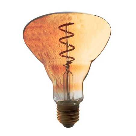 Ampoule decorative LED 4W E27 verre ambre 135mm