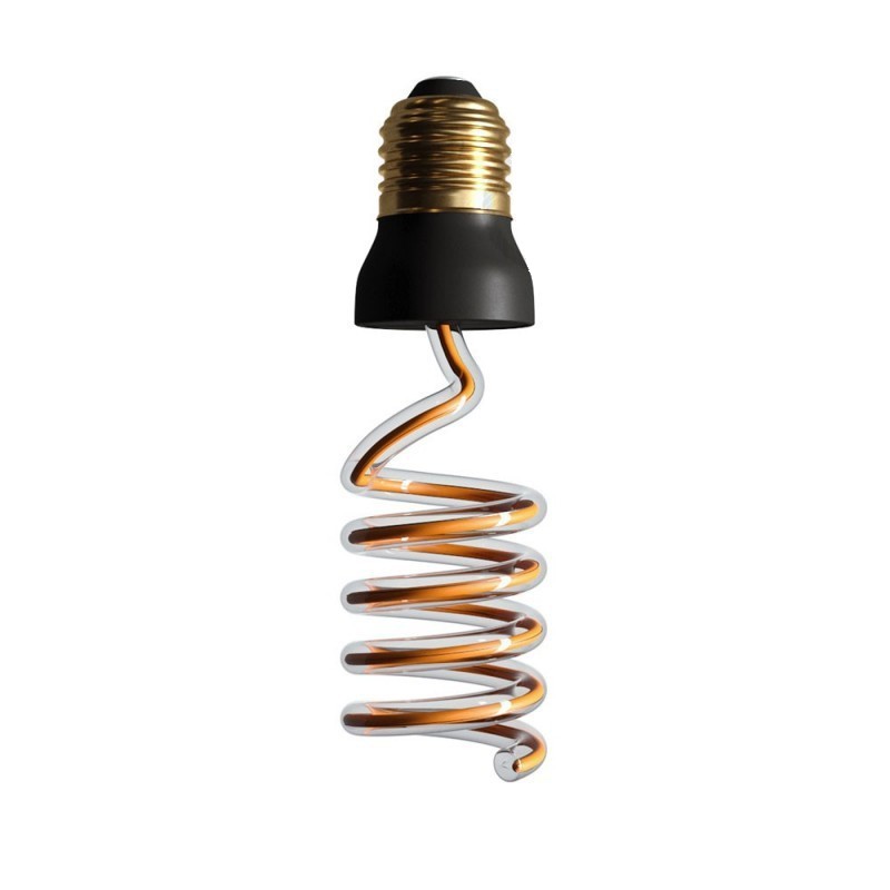 Ampoule LED spirale verticale 12W dimmable 2200K E27