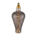 Ampoule LED fumé filament spiral 5W E27 Dimmable 2000K